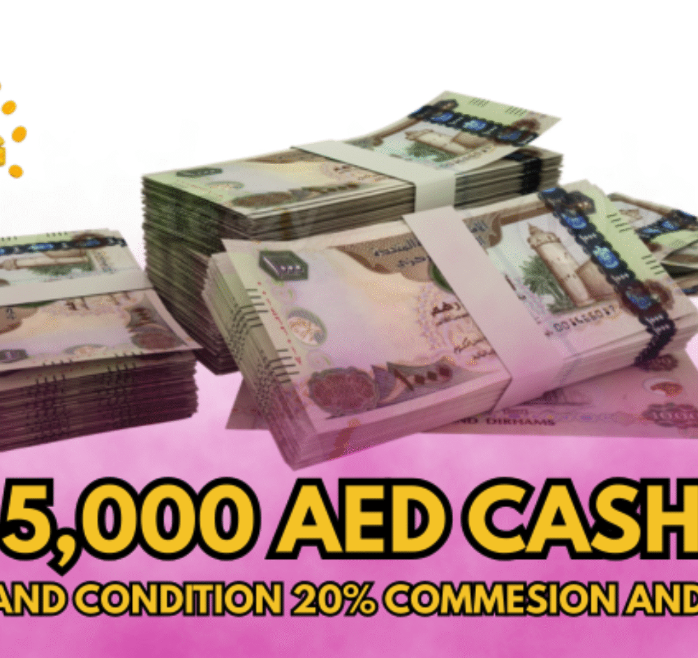 Mega 5,000 Dirhams Cash Draw!