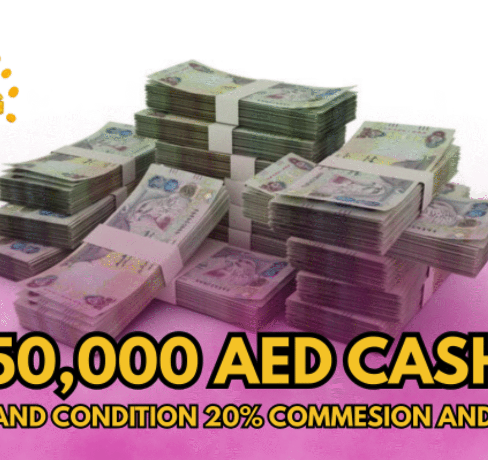 Flash 50,000 Dirhams Cash Draw!